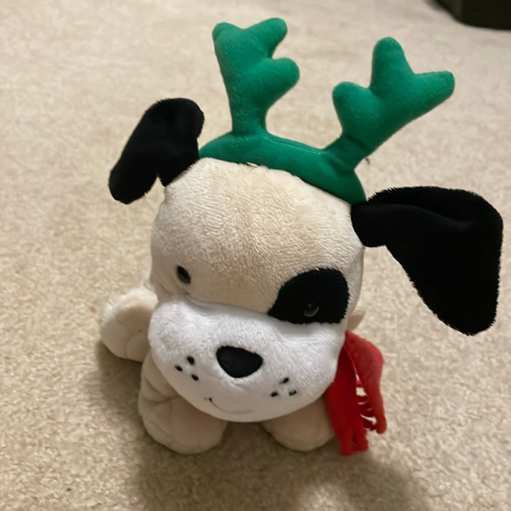 Hallmark 7” Christmas Puppy Dog